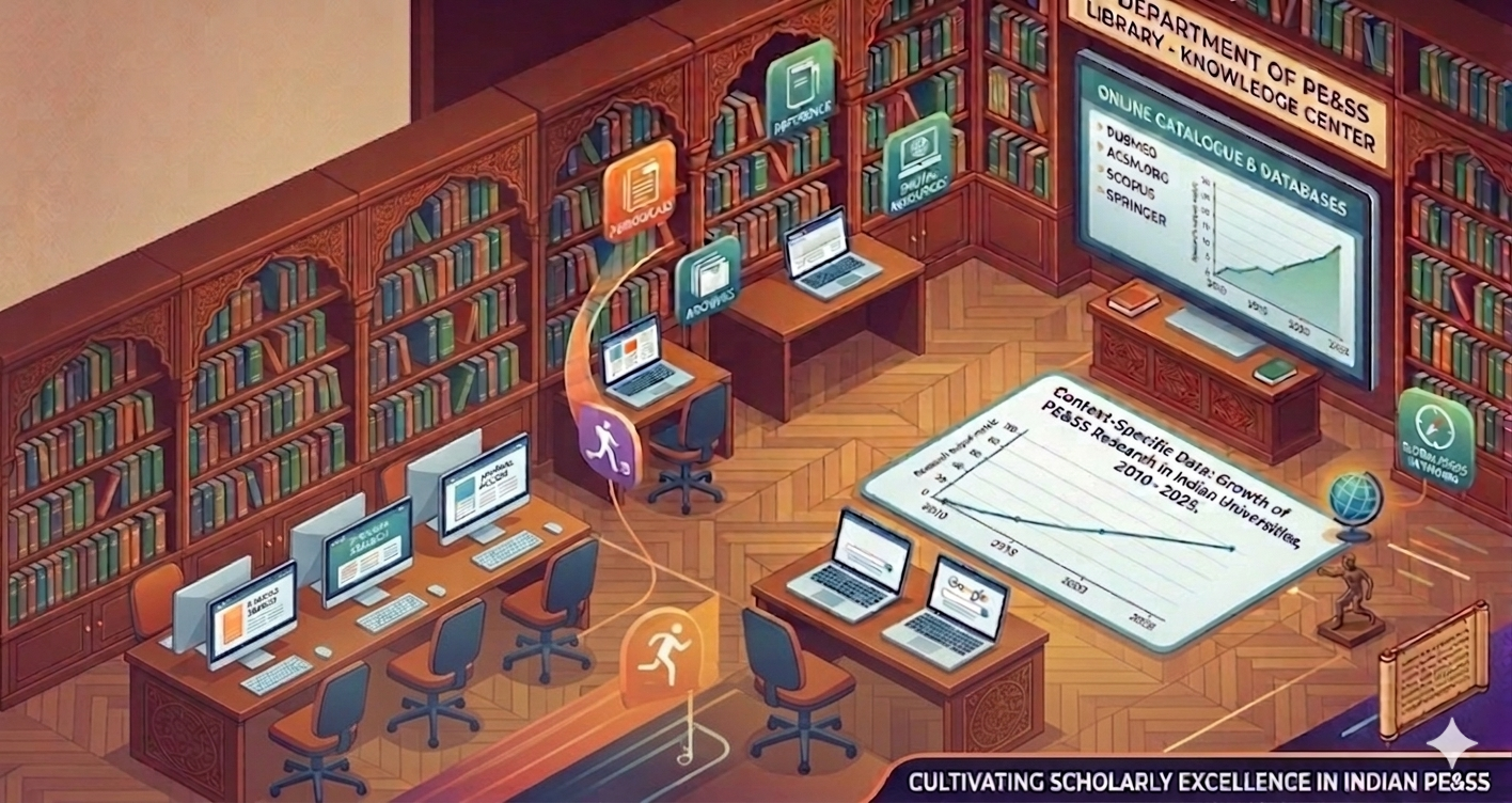 Available resources to further education in PE&SS are being depicted here. Books and internet technology combined with AI exploration can definitely lead an individual to excellence.